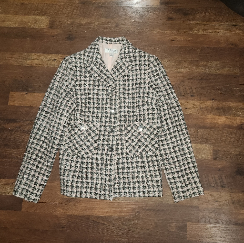 Women's CLUES Collections Light Jacket Size 12